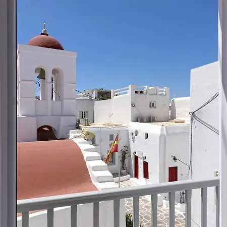Alexandros Central Suites, Mykonos Town, With Shared Rooftop Terrace Zewnętrze zdjęcie