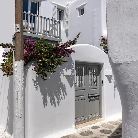 Alexandros Central Suites, Mykonos Town, With Shared Rooftop Terrace Zewnętrze zdjęcie