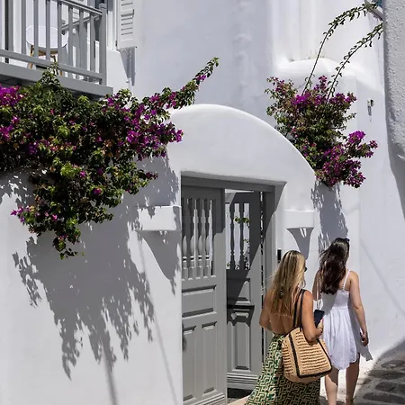 Alexandros Central Suites, Mykonos Town, With Shared Rooftop Terrace Zewnętrze zdjęcie