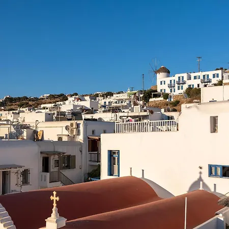 Alexandros Central Suites, Mykonos Town, With Shared Rooftop Terrace Zewnętrze zdjęcie