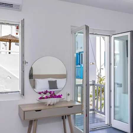 Alexandros Central Suites, Mykonos Town, With Shared Rooftop Terrace Zewnętrze zdjęcie